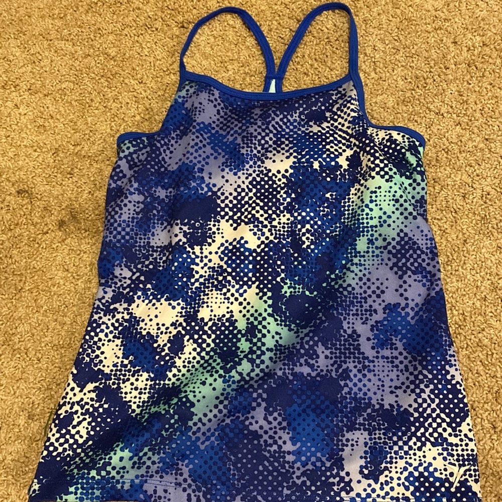 girls tank top with built in bra